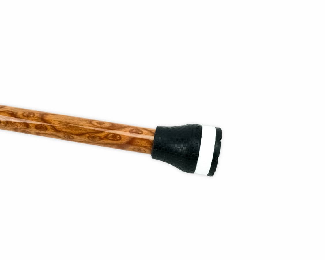 Wooden Pattern Carbon Fiber Clover Cane - Clover Canes