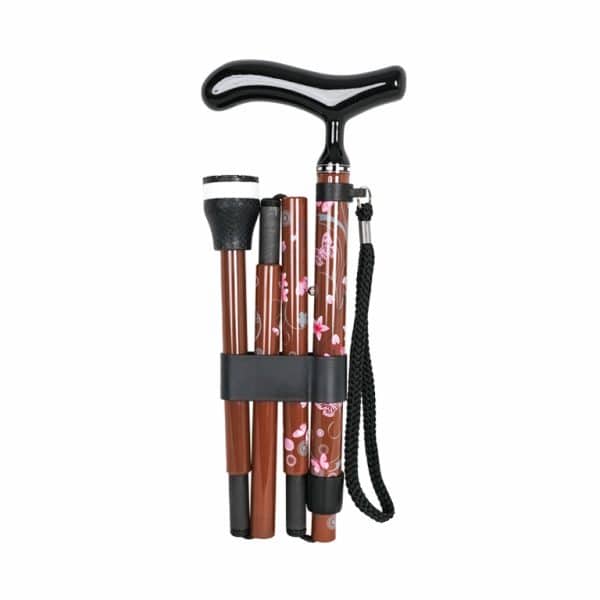 Wooden Pattern Carbon Fiber Clover Cane - Clover Canes